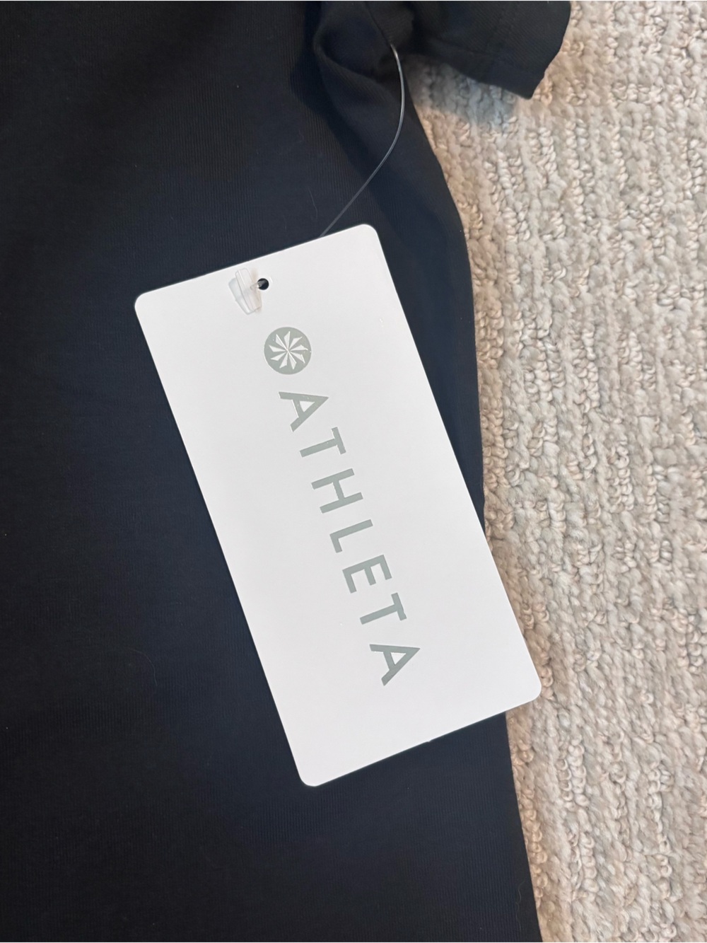 Athleta Black Essential Tee Dress - Picture 2 of 7